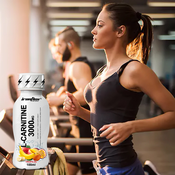 IRONFLEX L-CARNITINE 12 x 100 ml 3000 mg SHOT ODCHUDZANIE SPALACZ KARNITYNA