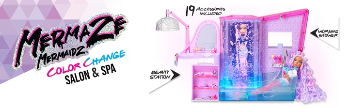 MGA MERMAZE MERMAIDZ MEGA ZESTAW SALON SPA DLA SYRENEK 585220