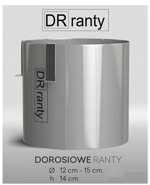 RANT OPASKA DO PIECZENIA TORTU REGULOWANA DOROSIOWE RANTY 12-15 H14cm