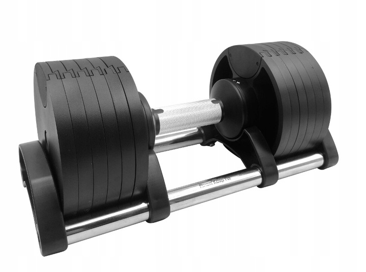 HANTEL REGULOWANY 2-20kg CIĘŻAREK SZTANGA GRYF HANTLA REGULACJĄ OBCIĄŻENIA