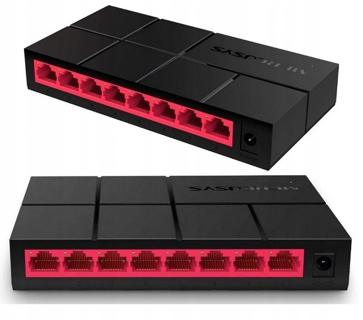 Switch 8 PORT GIGABIT Rozdzielacz Sieci LAN 1gb ENERGOOSZCZĘDNY TP LINK 8x