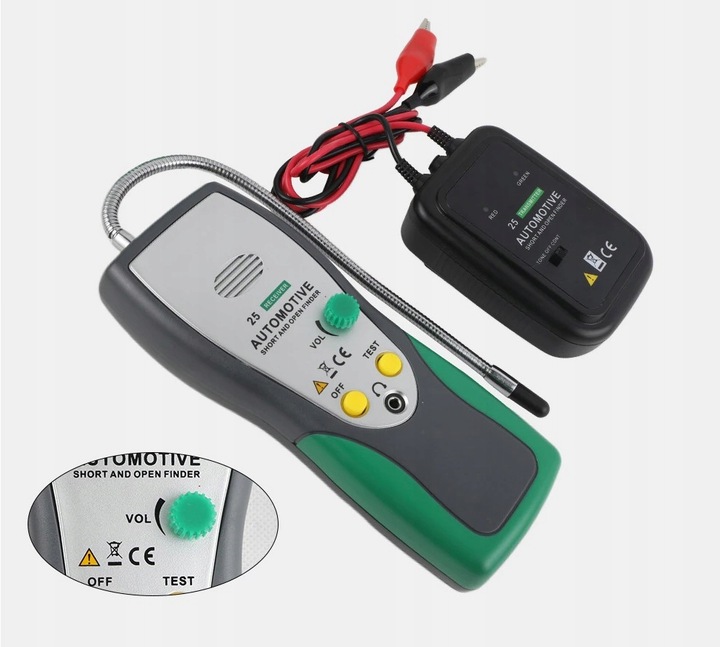 TESTER MIERNIK CIĄGŁOŚCI PRZEWODÓW KABLI PRZEWODÓW DUOYI DY25