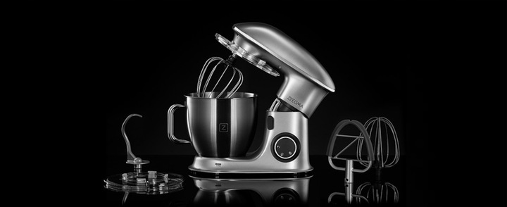 Robot kuchenny planetarny ZEEGMA Planet Chef Szary