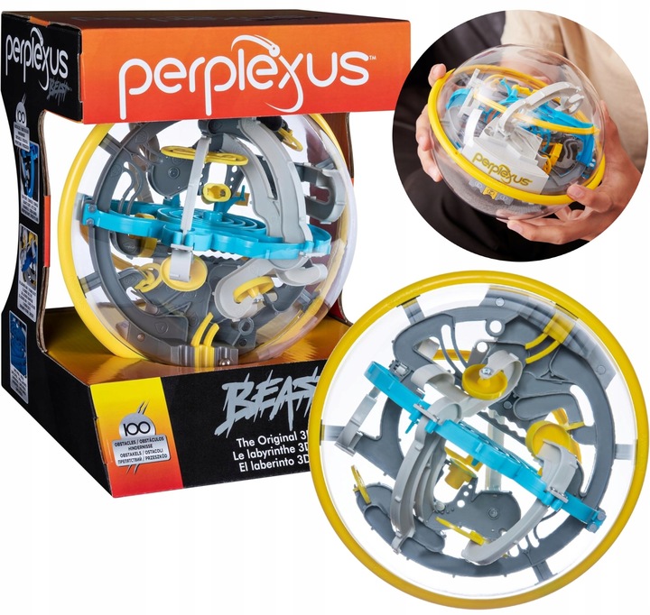 PERPLEXUS BEAST LABIRYNT KULKOWY 3D KULA GRA ZRĘCZNOŚCIOWA SPIRALA 9+