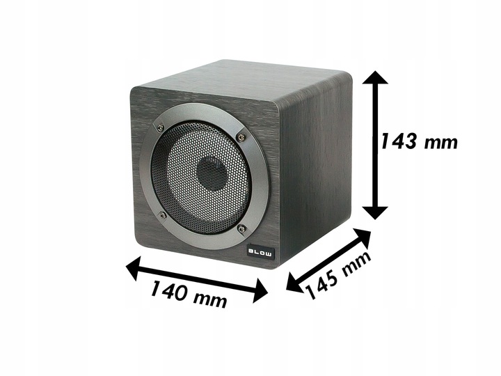 Głośniki bluetooth BLOW stereo TWS przenośne USB