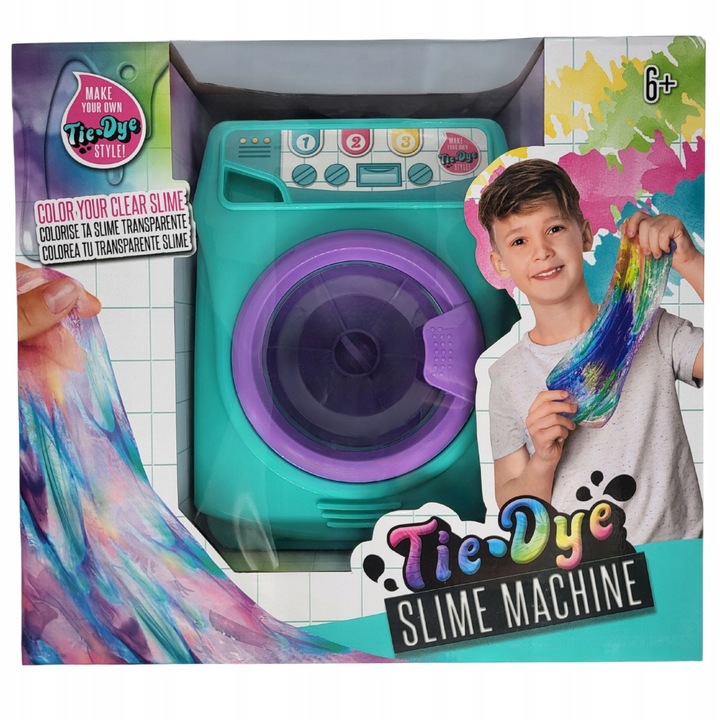 FABRYKA SO SLIME PRALKA DIY DUŻY ZESTAW DO ROBIENIA GLUTÓW SLIMÓ DLA DZIECI