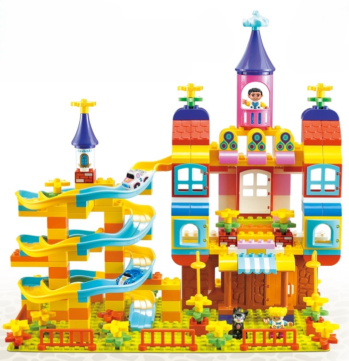 KLOCKI KONSTRUKCYJNE NAJLEPSZY PREZENT DLA 3 4 5 6 7 8 LATKA ZESTAW 209 EL.