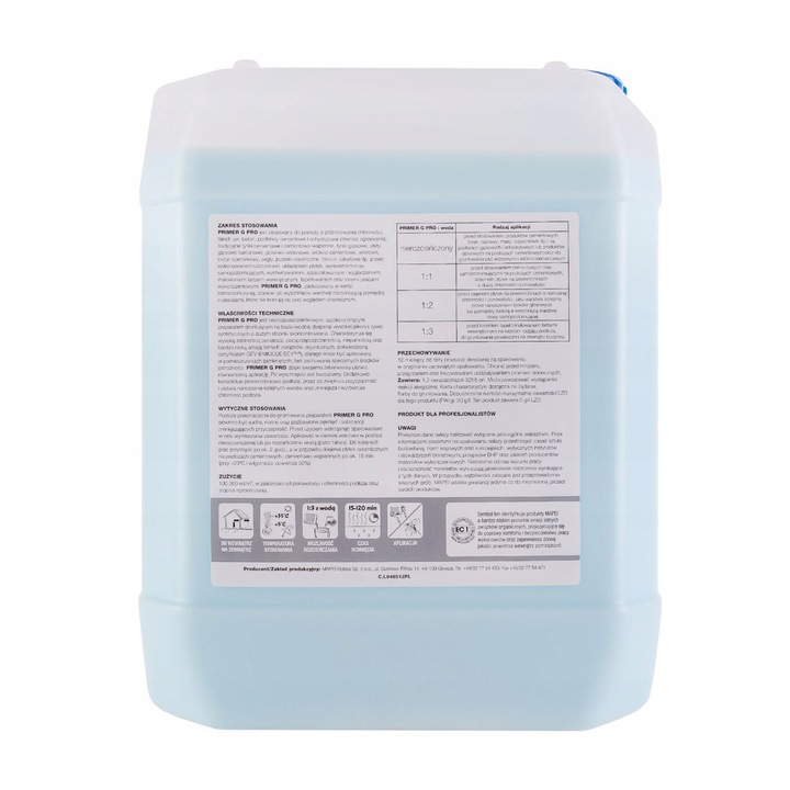 Koncentrat gruntujący MAPEI PRIMER G PRO grunt 10l