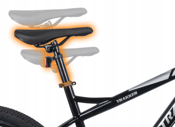 ROWER GÓRSKI MTB MANETKI 21 BIEGÓW 2 TARCZE RAMA 15" KOŁA 26" NÓŻKA