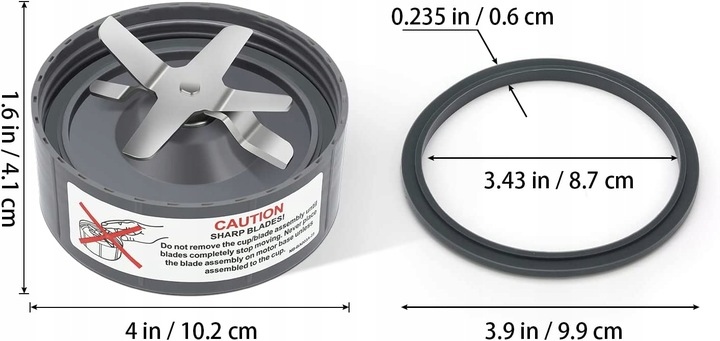 PODSTAWA MIKSERA OSTRZA DO NUTRIBULLET 600W