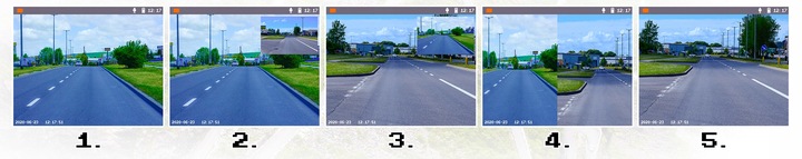 Wideorejestrator lusterko wsteczne microSD GRATIS