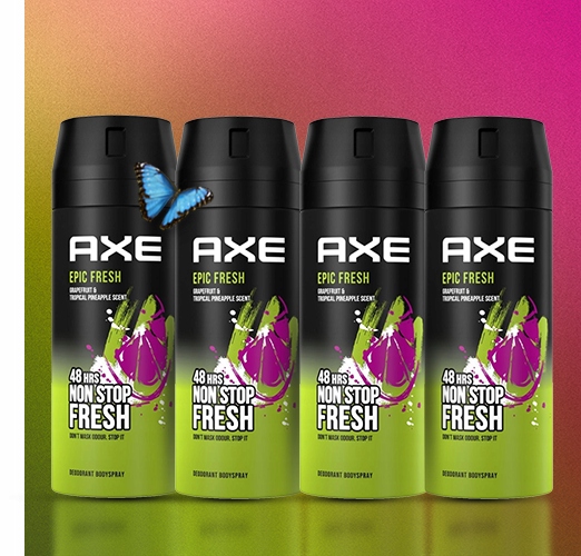 AXE Epic Fresh Body dezodorant 4x150 ml DEO