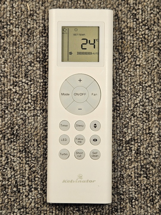 Pilot klimatyzacji KAISAI