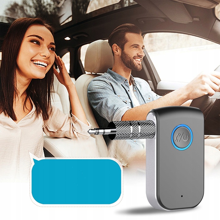 BEZPRZEWODOWY ODBIORNIK BLUETOOTH 5.0 ADAPTER TRANSMITER AUX MINI-JACK 3.5