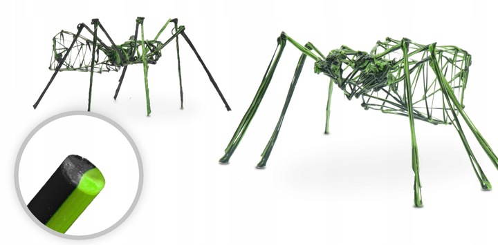 WKŁADY DO DŁUGOPISU 3D DLA DZIECI PLA SILK MAGIC COLOR 200 M