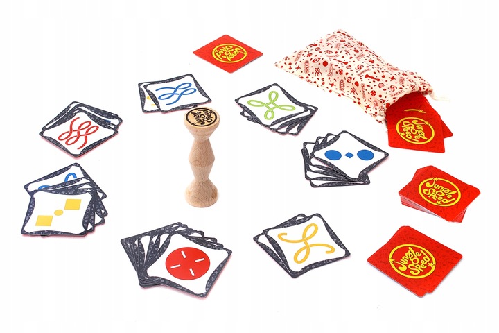 JUNGLE SPEED ECO EKOLOGICZNA ZRĘCZNOŚCIOWA NOWA EDYCJA GRA TOWARZYSKA REBEL