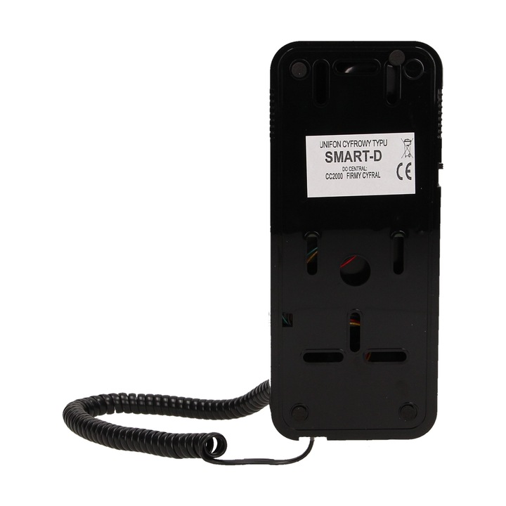 UNIFON DOMOFON 2 ŻYŁY CYFRAL SMART-D CYFROWY uniwersalny czarny