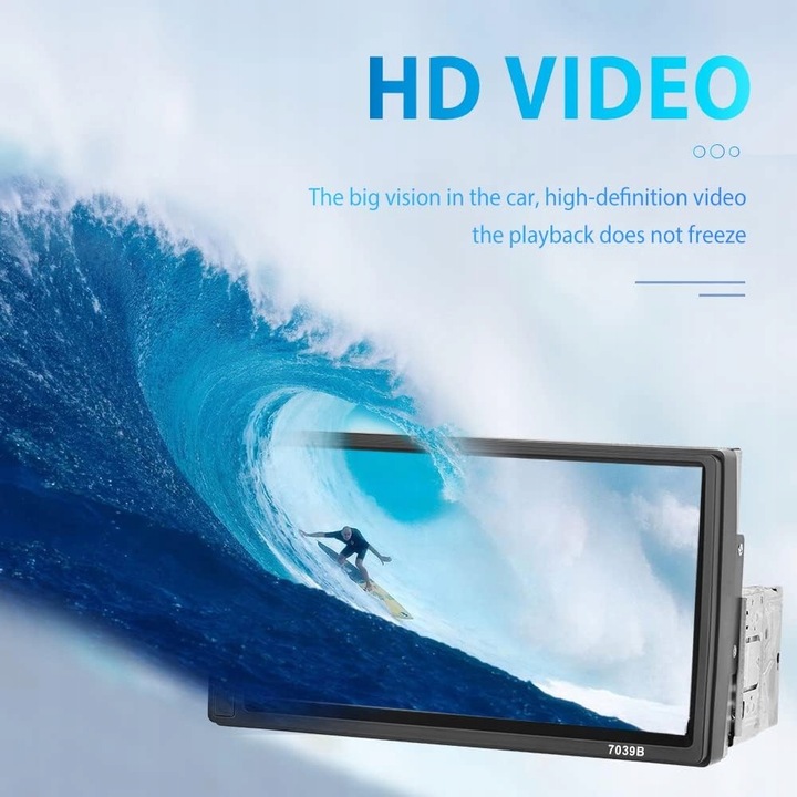 RADIO SAMOCHODOWE Android 1 DIN BLUETOOTH USB AUX EKRAN DOTYKOWY 7" KAMERA