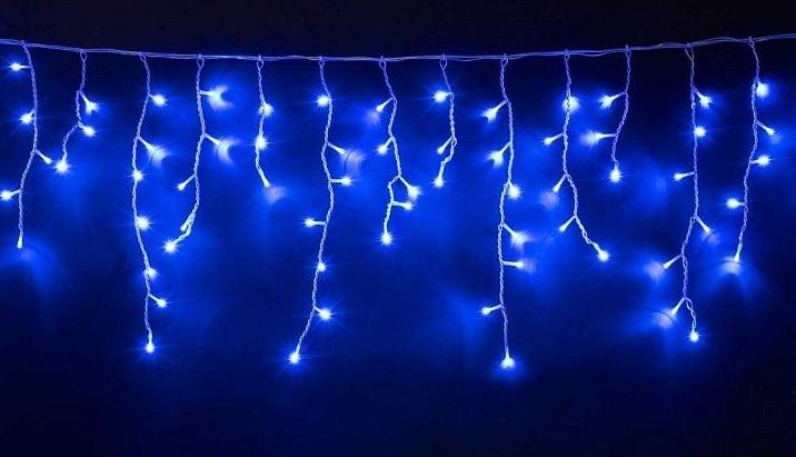 SOPLE FLASH 500 LED ZEWNĘTRZNE CHOINKOWE lampki NIEBIESKIE z Flashem