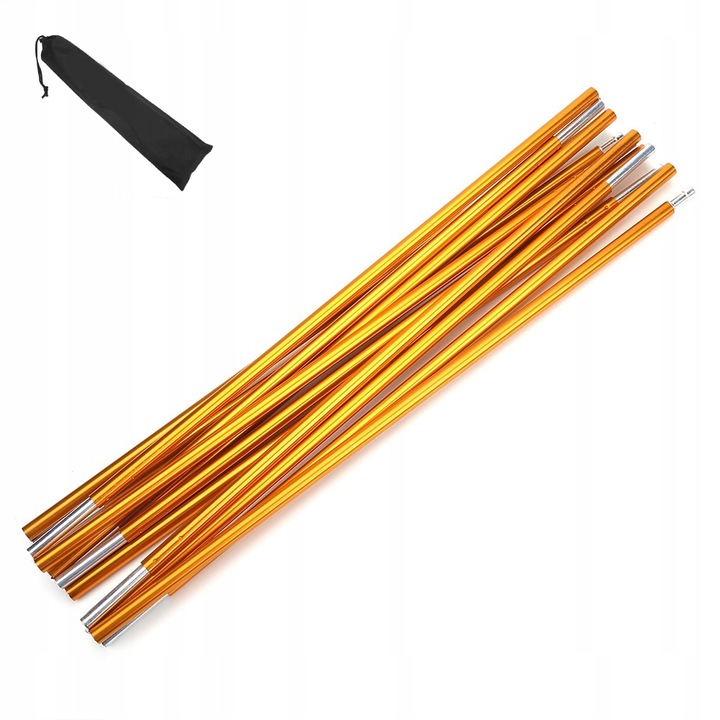 2X PAŁĄK STELAŻ NAMIOTU SEGMENT 12PAŁĄKÓW 8.5MM