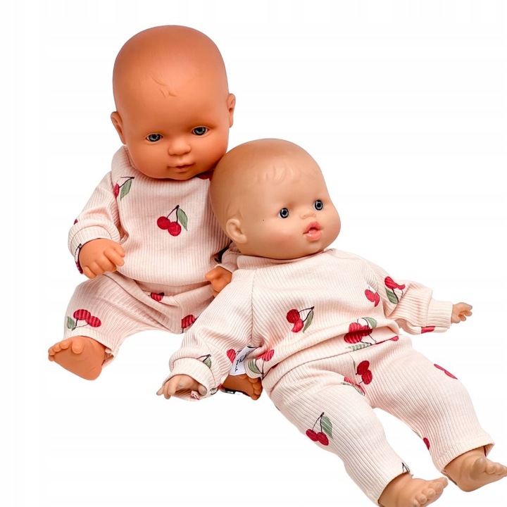 Przytullale, ubranka dla lalki Miniland 32, Minikane 28, dres dla lalki