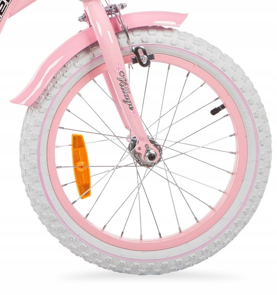 Rower dla dziewczynki Mexller 16" Village Rowerek dziecięcy + prowadnik