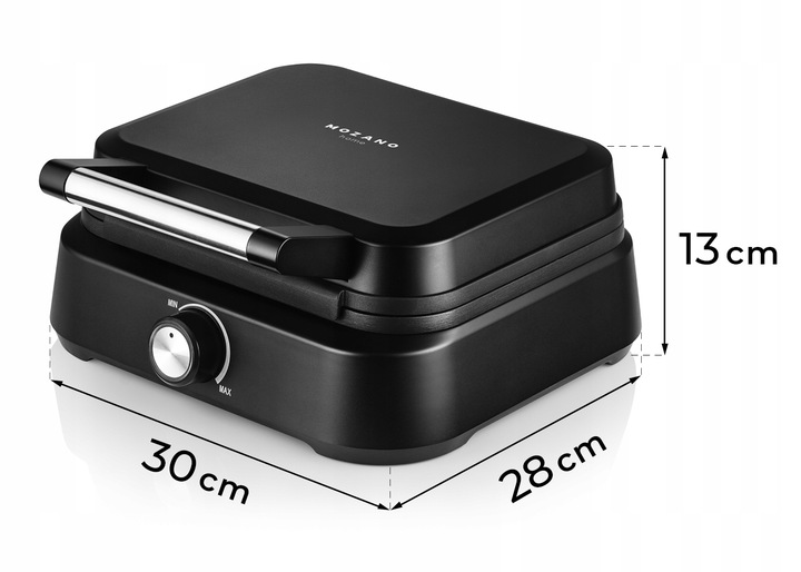 NOWA Gofrownica 2200W CHRUPIĄCE GOFRY MOCNA SOLIDNA Profesjonalna