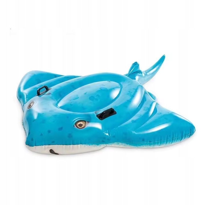 MATERAC DMUCHANY DO WODY PŁYWANIA INTEX 57576 DUŻY DLA DZIECI PŁASZCZKA