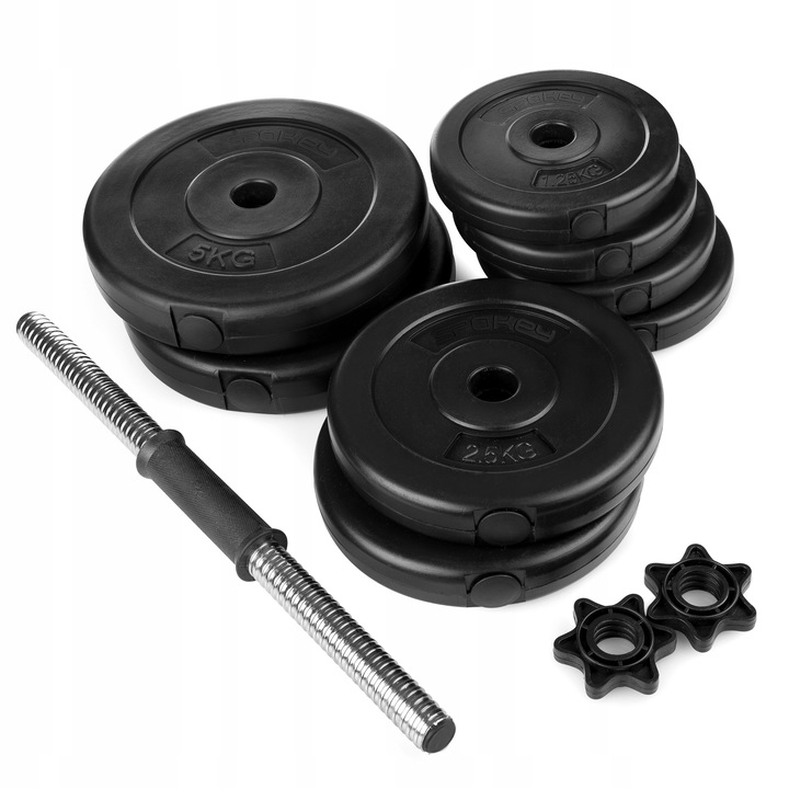 Hantla regulowana BURDEN SET 20 kg hantle Spokey