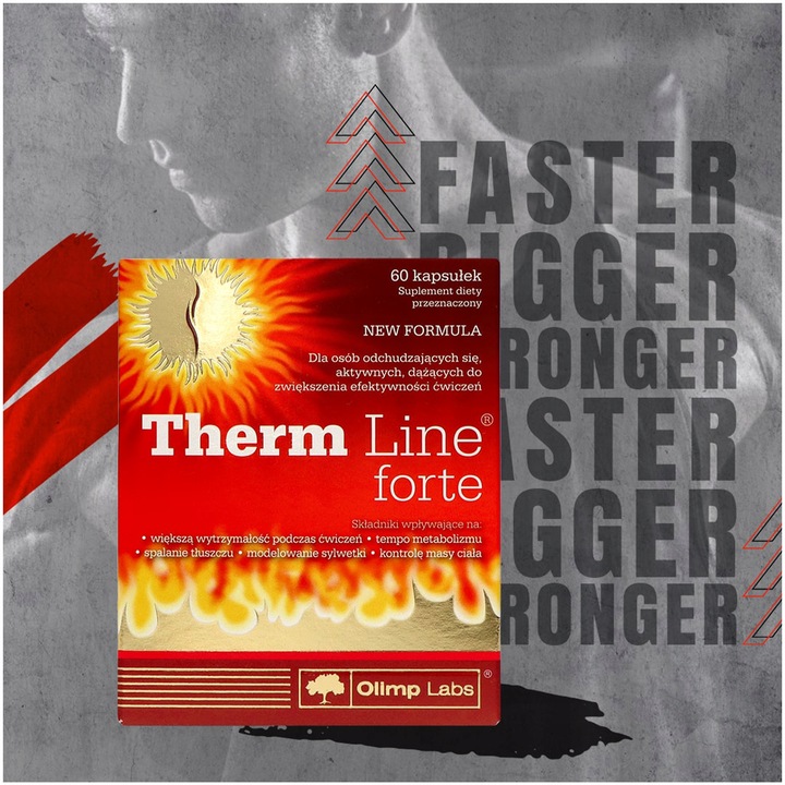 OLIMP THERM LINE FORTE NEW 60caps SPALACZ TŁUSZCZU