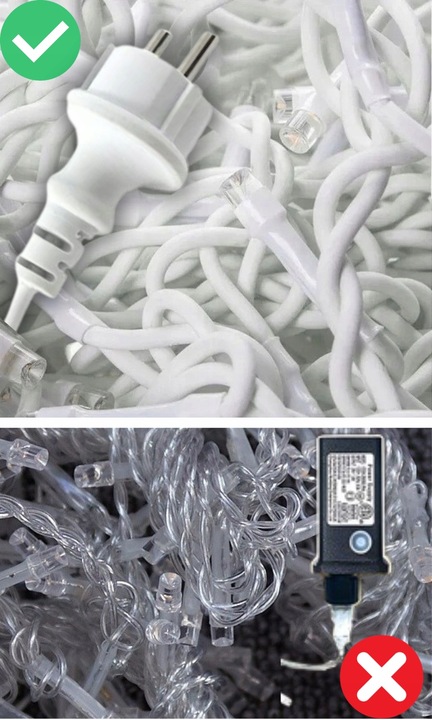 SOPLE 300 LED LAMPKI ZEWNĘTRZNE IP44 STAŁE + FLASH KURTYNA ŚWIETLNA GRUBE