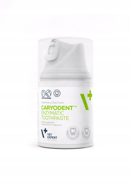 CARYODENT ENZYMATIC TOOTHPASTE 50 ML enzymatyczna pasta do zębów pies kot