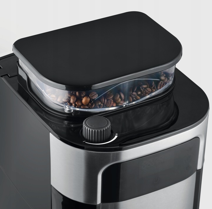 SEVERIN KA 4813 ekspres przelewowy z młynkiem do kawy czarny 1,4 l 1000W