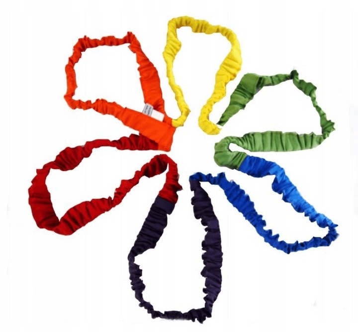 Guma sensoryczna animacyjna tęczowa AKSON 5M