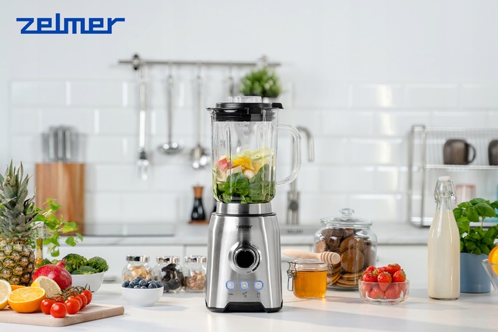 BLENDER KIELICHOWY ZELMER DO KOKTAJLI KRUSZY LÓD MIKSUJE SZKLANY 1200W
