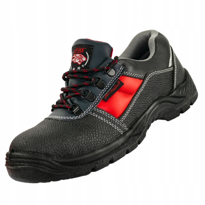 Półbuty robocze z podnoskiem MĘSKIE buty ochronne BHP do pracy WYGODNE r.42