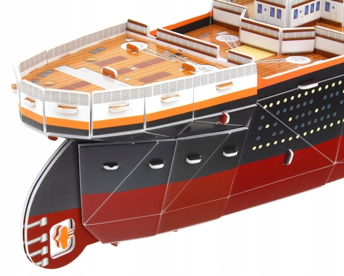 Puzzle Przestrzenne 3D Titanic Duży Okręt Statek 116 Elementów 81 cm