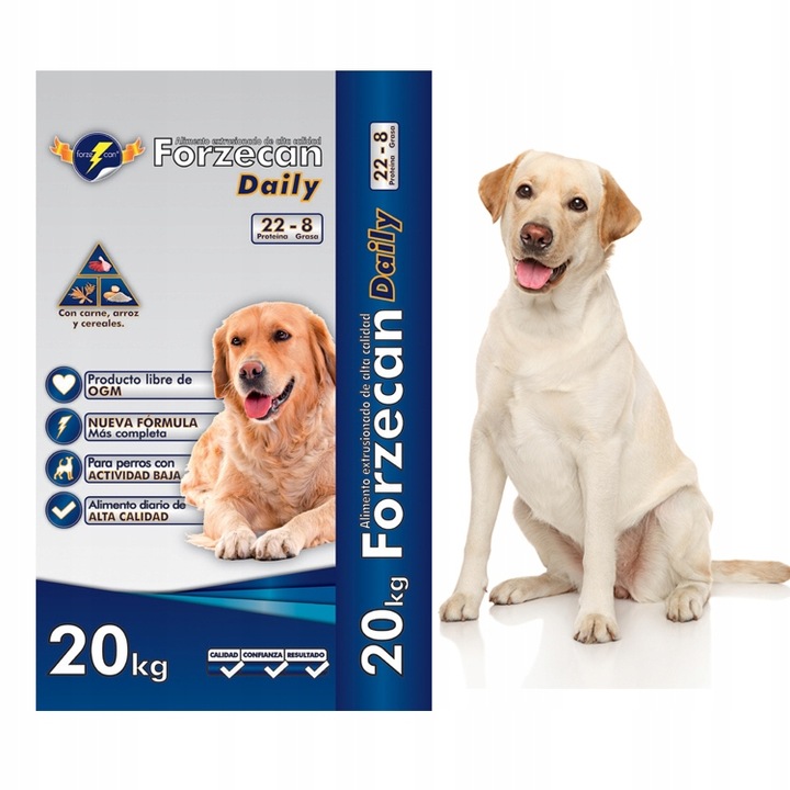 Forzecan Daily 45% mięsa, bez chemii i GMO. 20kg