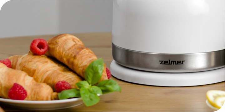 Czajnik elektryczny Zelmer ZCK7940 1.5 l 2200 W biały