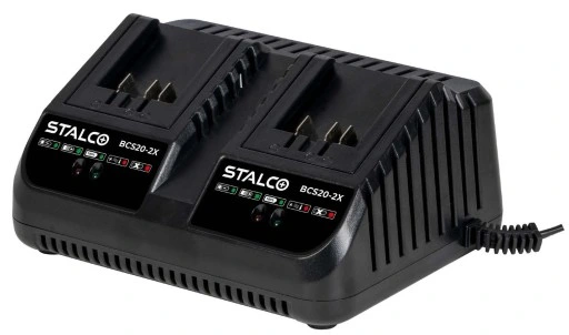 STALCO Kosiarka akumulatorowa z napędem samobieżna 2x AKU 8Ah ładowarka DUO