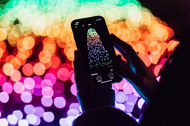 Twinkly wieniec zewnętrzny jak żywy smart RGB 50 led IP44 + PREZENT