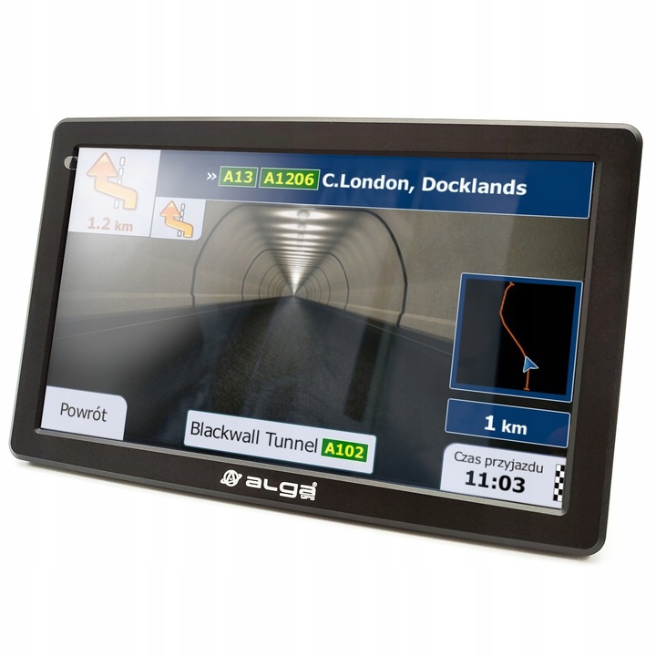 Nawigacja GPS ALGA A9 PRO-512RAM Igo Primo TiR