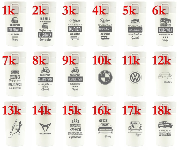 Kubek termiczny 300 ml prezent dla przyjaciółki TERMOS bidon +TWÓJ GRAWER