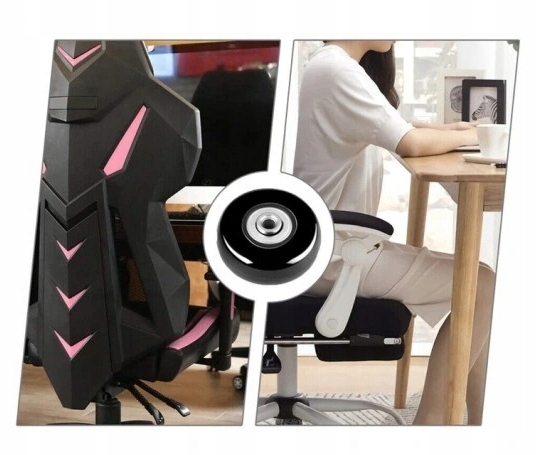 4 SZT ZESTAW KÓŁEK DO WALIZKI CZĘŚCI NAPRAWCZE BAGAŻY WALIZEK TOREB 50*18mm