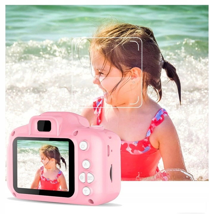 Aparat fotograficzny dla dzieci gry kamera cyfrowy karta pamięci