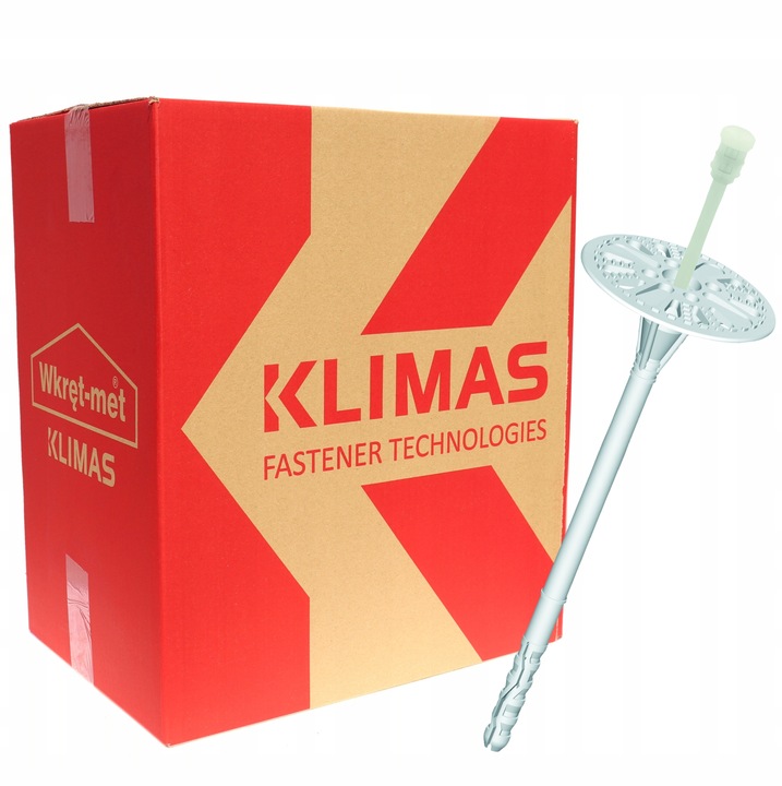 Kołki łączniki dyble izolacji do styropianu LTX fi 10 - 16 cm 200 szt.