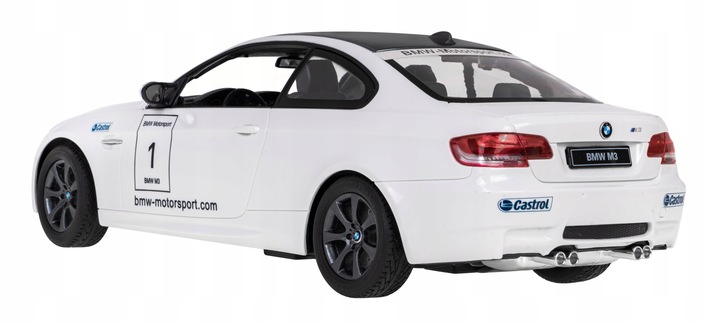 BMW M3 biały RASTAR model 114 Zdalnie sterowane auto Pilot 2,4 GHz