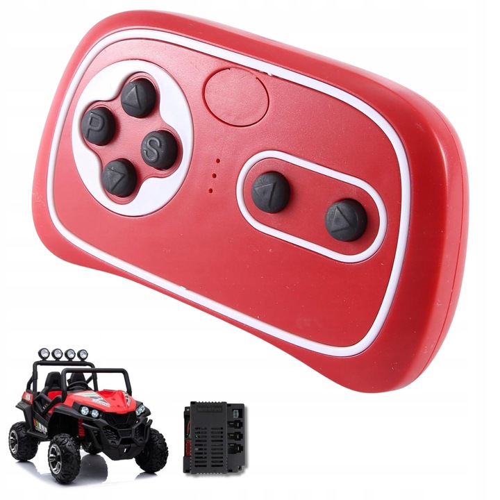 PILOT STEROWANIA 2.4G DO AUT AUTA NA AKUMULATOR, DLA DZIECI,TX20,1SZT