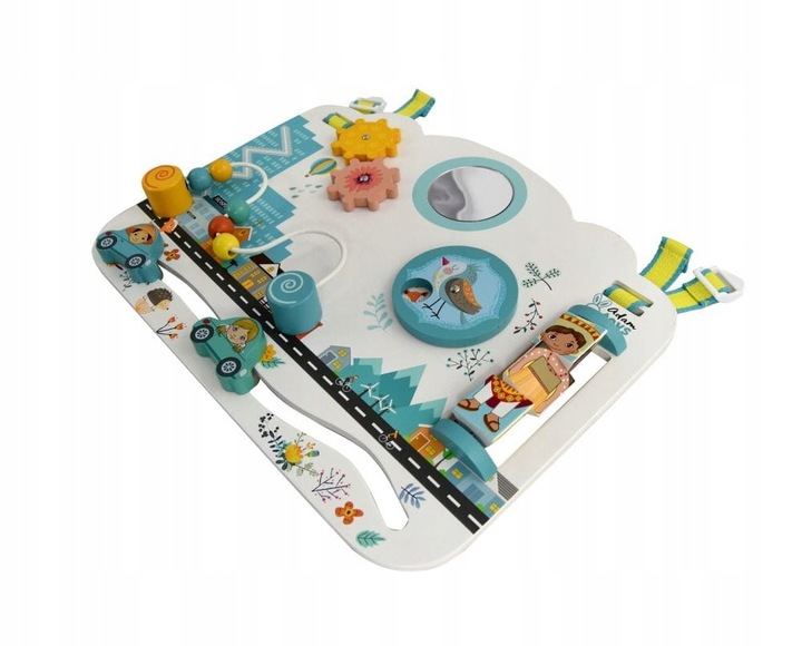 ADAM TOYS SENSORYCZNA TABLICA MANIPULACYJNA Dla Malucha Adam Toys