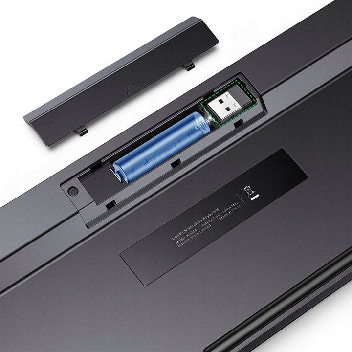 UGREEN MYSZKA BEZPRZEWODOWA 2.4GHZ 4000 DPI + KLAWIATURA + 2x BATERIA